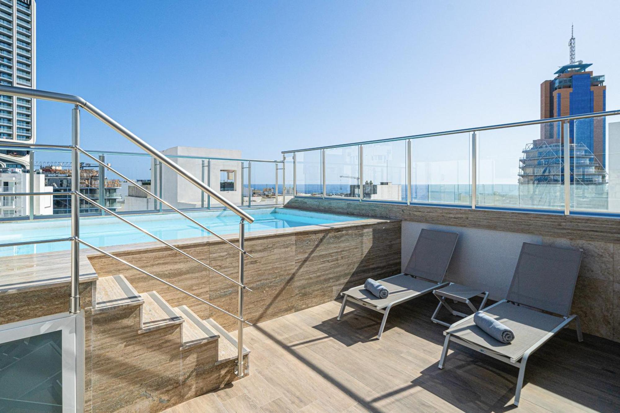 Hotel Scirocco St Julian'S, Affiliated By Melia San Julián Exterior foto